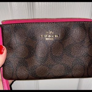 Authentic Coach Wristlet